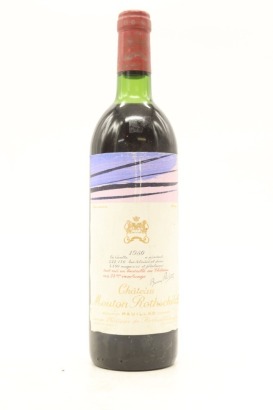 (1) 1980 Chateau Mouton Rothschild, Pauillac