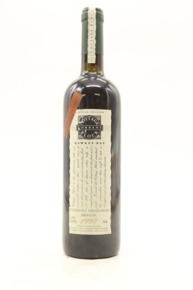 (1) 1992 Corbans Cottage Block Cabernet Sauvignon - Merlot, Hawke's Bay