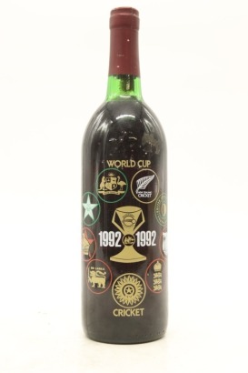(1) 1990 Delegat's 1992 Cricket World Cup Cabernet - Merlot, Hawkes Bay