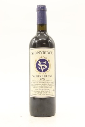 (1) 2002 Stonyridge Vineyard Larose, Waiheke Island