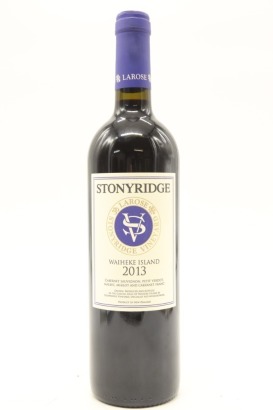 (1) 2013 Stonyridge Vineyard Larose, Waiheke Island
