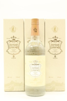 (3) Imperio Goiano Cachaca Pura Alamique, Brazil, 750ml, 38% ABV (GB)