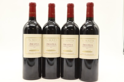 (4) 2017 Te Mata Estate 'Awatea' Cabernets - Merlot, Hawke's Bay
