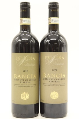 (2) 2015 Felsina Berardenga Rancia, Chianti Classico Riserva DOCG [JR17]