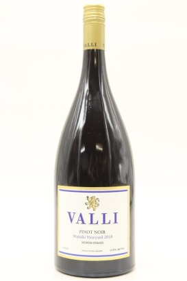 (1) 2018 Valli Waitaki Vineyard Pinot Noir, North Otago, 1500ml