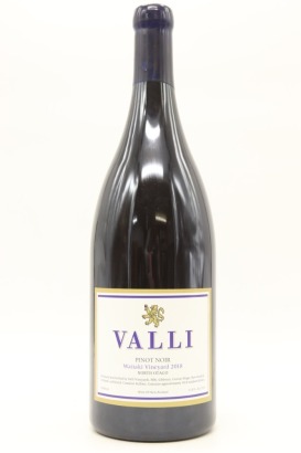 (1) 2018 Valli Waitaki Vineyard Pinot Noir, North Otago, 3000ml
