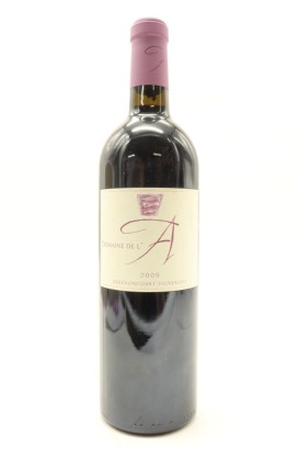 (1) 2009 Derenoncourt Vignerons Domaine de l'A Rouge, Cotes de Castillon