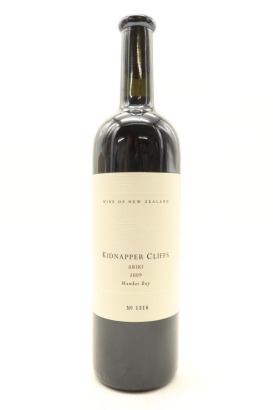(1) 2009 Kidnapper Cliffs 'Ariki', Hawke's Bay