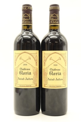 (2) 2008 Chateau Gloria, Saint-Julien