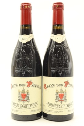 (2) 2007 Paul Avril Clos des Papes Chateauneuf-du-Pape, Rhone [RP100]