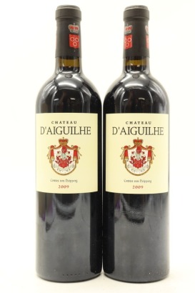 (2) 2009 Chateau d'Aiguilhe, Castillon Cotes de Bordeaux
