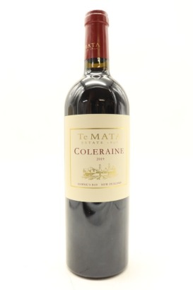 (1) 2019 Te Mata Estate Coleraine, Hawke's Bay