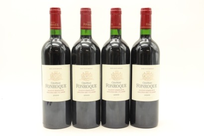 (4) 2009 Chateau Fonroque, Saint-Emilion Grand Cru