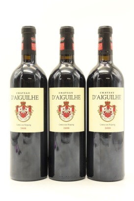 (3) 2008 Chateau d'Aiguilhe, Castillon Cotes de Bordeaux