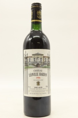 (1) 1986 Chateau Leoville Barton, Saint-Julien [JR17.5]