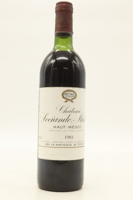 (1) 1983 Chateau Sociando-Mallet, Haut-Medoc