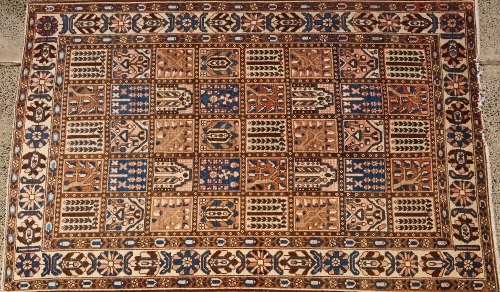 A Bakhtiari Iranian Hand Knotted Carpet