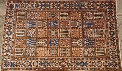 A Bakhtiari Iranian Hand Knotted Carpet