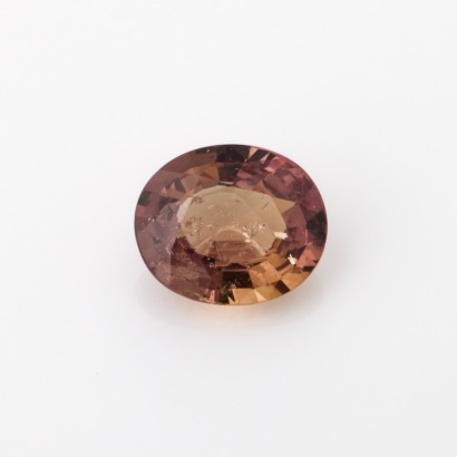 Loose, 1.02ct Oval Pink Champagne Sapphire