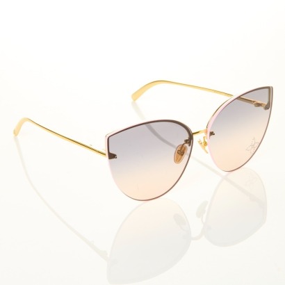 Louis Vuitton, Rimless Jewel Cat Eye Sunglasses Z2012U with Case