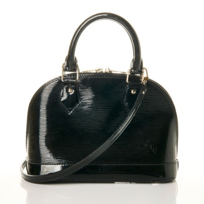 Louis Vuitton, Noir Electric Epi Alma BB Bag