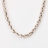 18ct White Gold, Modern, 42cm Foxtail Necklace - Near new