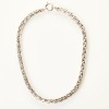 18ct White Gold, Modern, 42cm Foxtail Necklace - Near new - 2