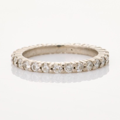 Platinum, .70ct Diamond Eternity Band