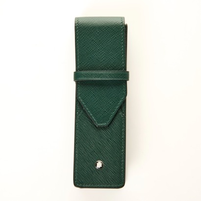 Montblanc, Sartorial Green 2-Pen Pouch with Box - As new