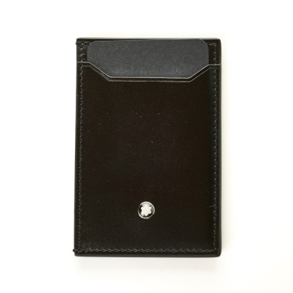 Montblanc Meisterst&uuml;ck Black Pocket (3 card holder) with Box - As new