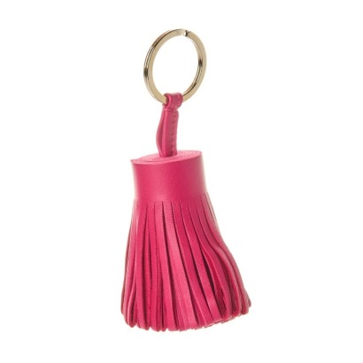 Herm&egrave;s, Rose Pourpre Carmen Key Ring with Box