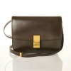 Celine, Camel Box Calfskin Medium Classic Box Flap Bag