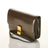 Celine, Camel Box Calfskin Medium Classic Box Flap Bag - 2