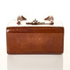 Cartier, Panth&egrave;re Brown Box Leather Handbag - 3