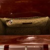 Cartier, Panth&egrave;re Brown Box Leather Handbag - 4