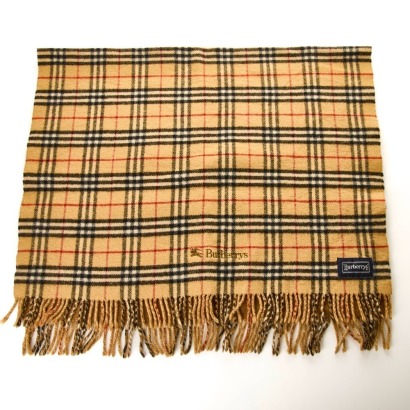 Burberry, 100% Wool Lap Blanket / Throw