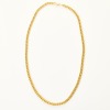 18ct Yellow Gold, 55cm Traditional Curb Link Necklace - 2