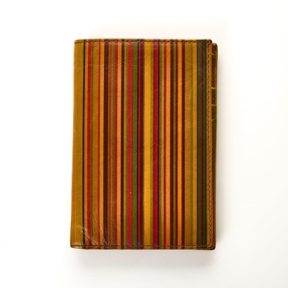 Paul Smith, Striped Leather Wallet with Box