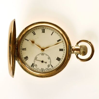 Gold Filled, 50mm Dennison "Star" Case Swiss Movement Pocket Watch, circa early C20th