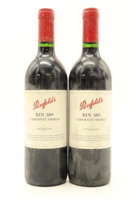 (2) 2000 Penfolds Bin 389 Cabernet - Shiraz, South Australia