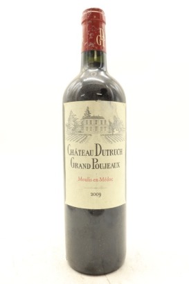(1) 2009 Chateau Dutruch Grand Poujeaux, Moulis-en-Medoc