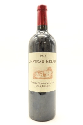(1) 2005 Chateau Belair, Saint-Emilion Grand Cru