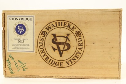 (6) 2013 Stonyridge Vineyard Larose, Waiheke Island (OWC)