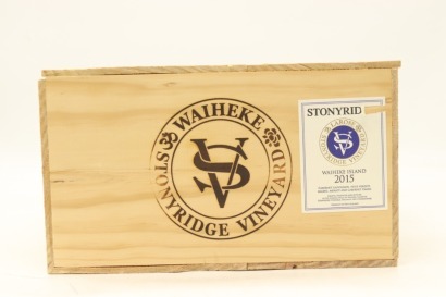 (6) 2015 Stonyridge Vineyard Larose, Waiheke Island (OWC)