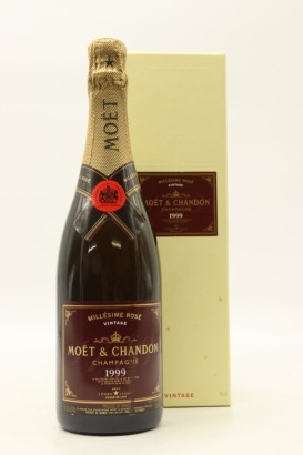 (1) 1999 Moet & Chandon Brut Rose Grand Vintage, Champagne (GB)