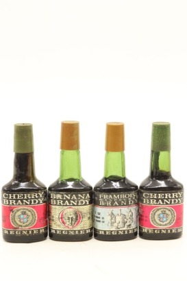 (1) Regnier Miniatures, 4 Bottles Sold as One Lot