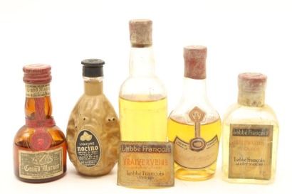 (1) Mixed Miniatures, 5 Bottles Sold as One Lot