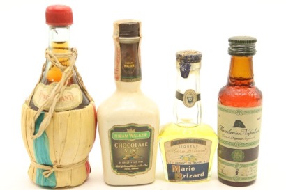 (1) Mixed Miniatures, 4 Bottles Sold as One Lot