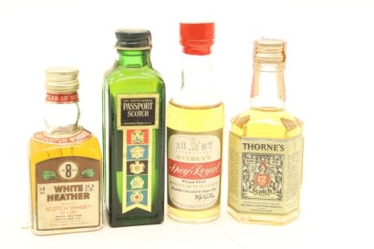 (1) Blended Scotch Whisky Miniatures, 4 Bottles Sold as One Lot