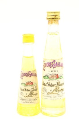 (1) Galliano Miniatures, 2 Bottles Sold as One Lot